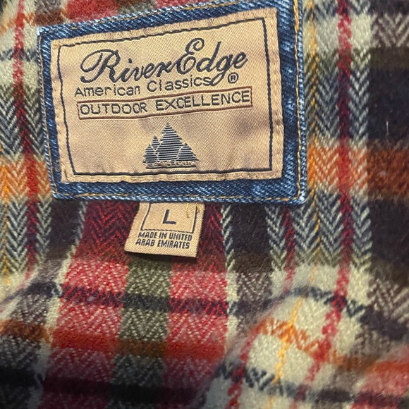 Vintage River Edge American Classics Denim Barn Jacket - Picture 2 of 7